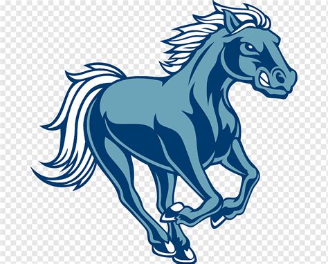 Colts horse mascot green